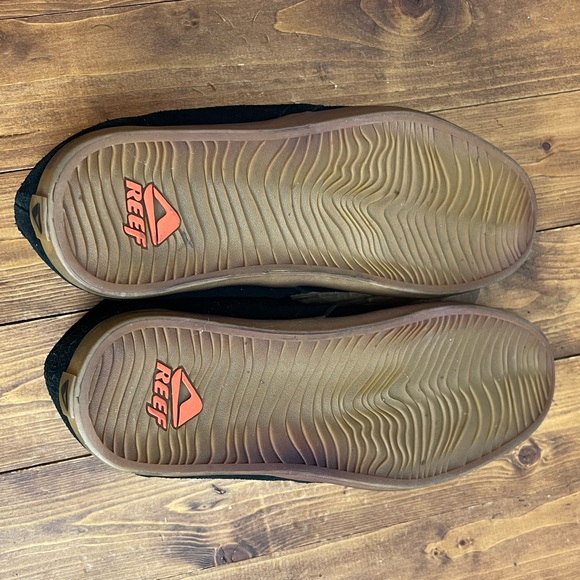 Reef Mens size 13 black suede corsac fox CC chukka boots - Picture 7 of 9